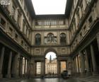 Saray ve Uffizi, Floransa, İtalya